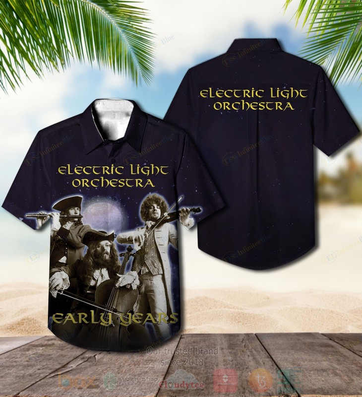 Electric Light Orchestra Early Years Album Hawaiian Shirt