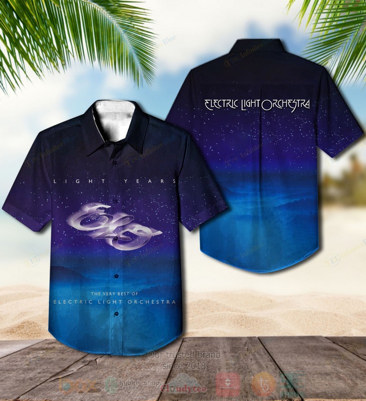 Electric Light Orchestra Light Years Album Hawaiian Shirt