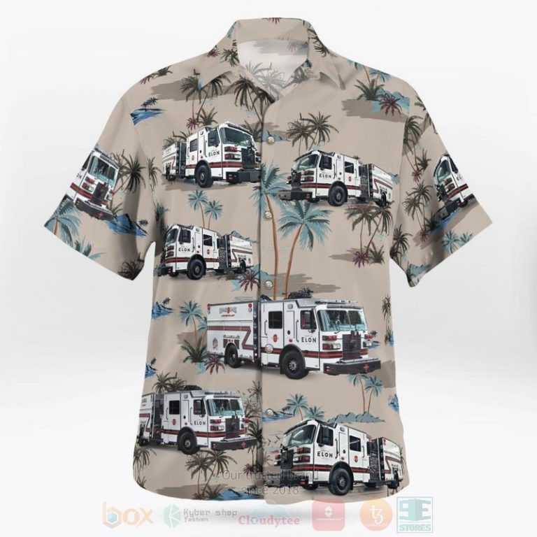 Elon Fire Department Hawaiian Shirt