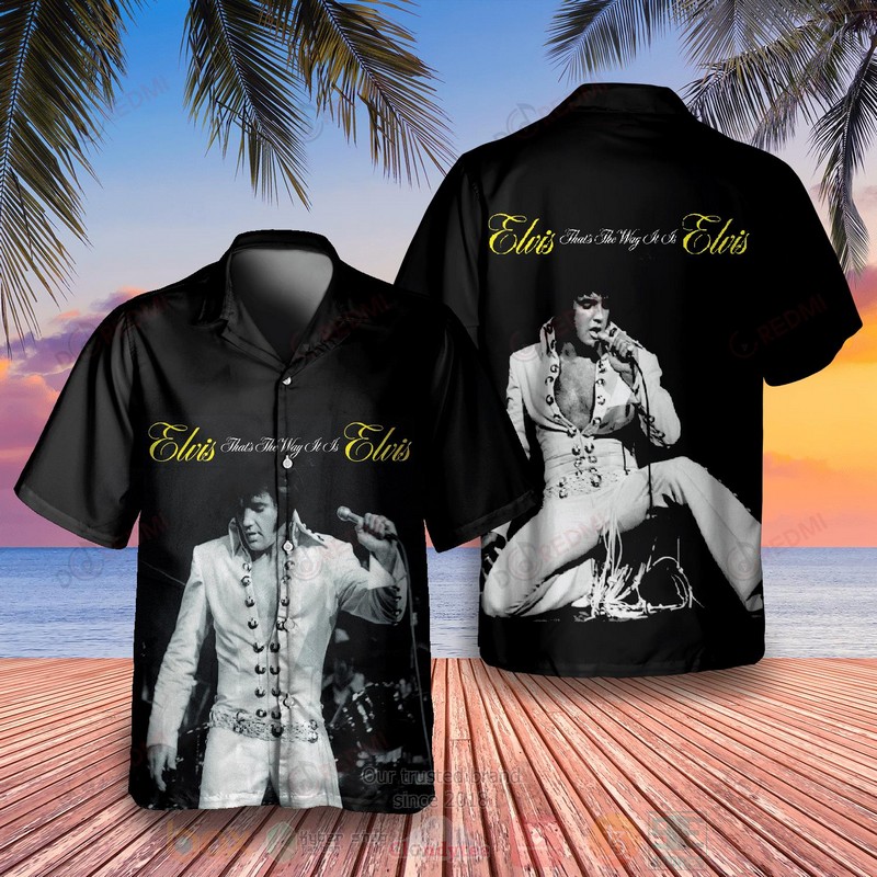 Elvis Presley Thats The Way It Is Album Hawaiian Shirt