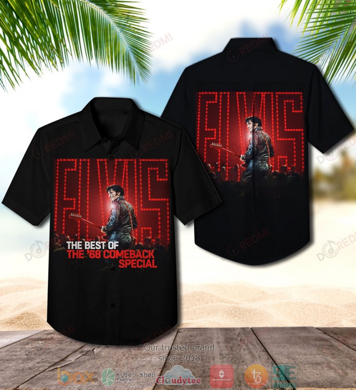 Elvis Presley The Best Of The 68 Comeback Special Hawaiian Shirt