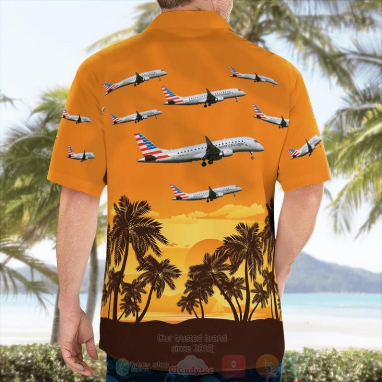 Envoy Air Embraer 170 200Lr Hawaiian Shirt