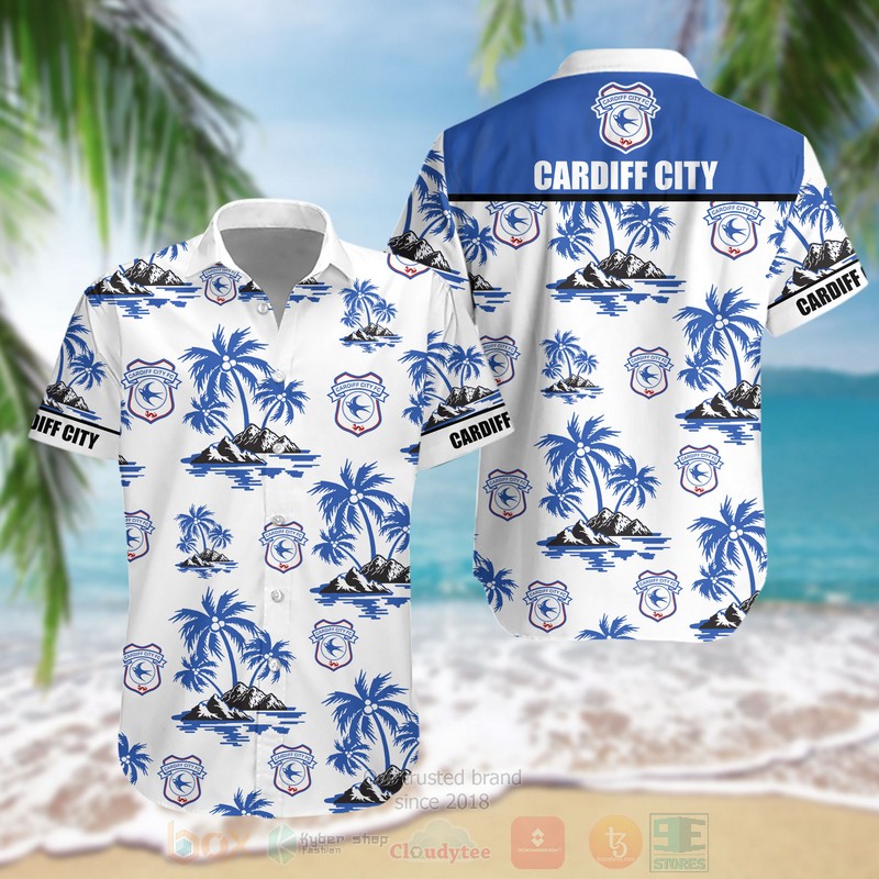 Epl Cardiff City Fc Hawaiian Shirt