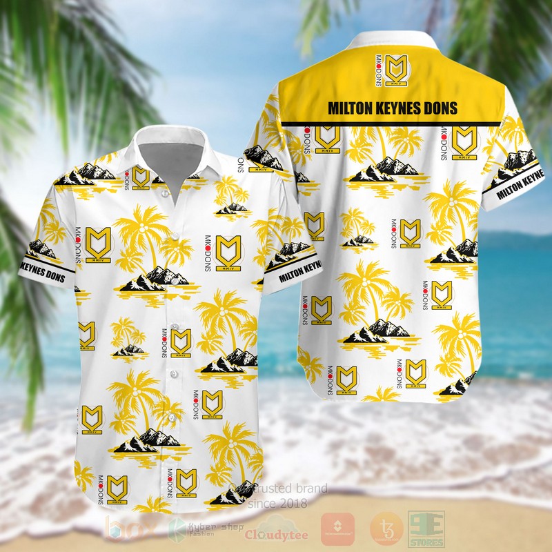 Epl Milton Keynes Dons Fc Hawaiian Shirt