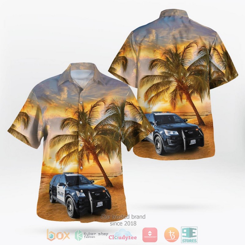 Escondido Police Department Hawaiian Shirt