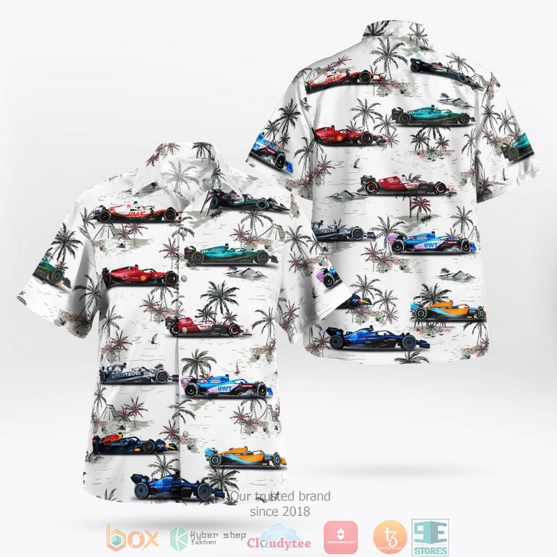 F1 Formula One Teams 2022 Hawaii 3D Shirt