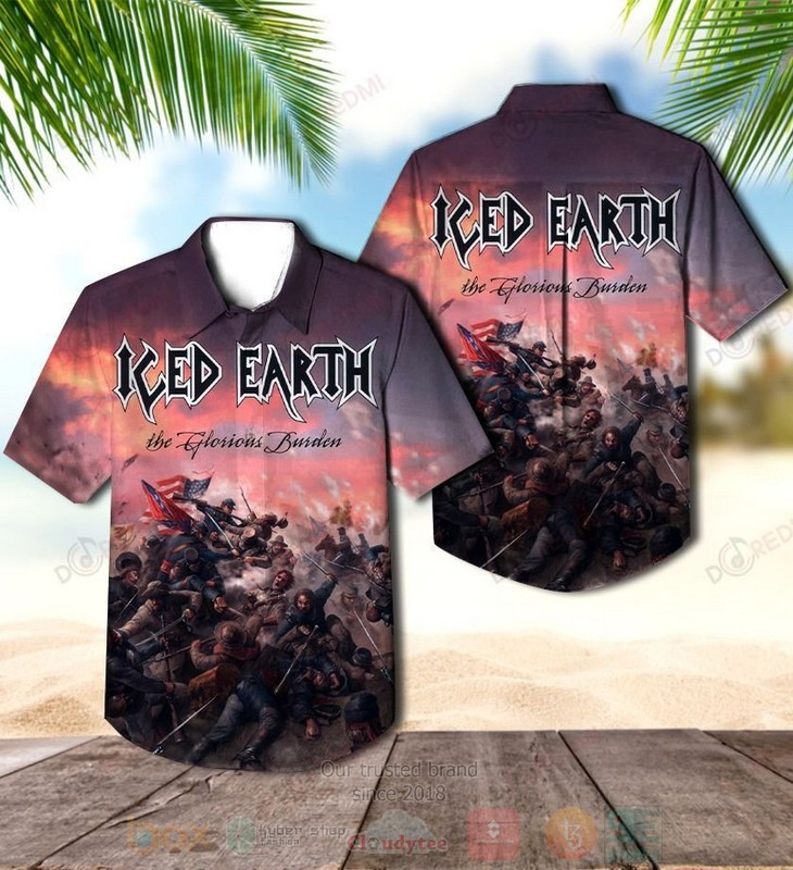 Iced Earth The Glorious Burden Hawaiian Shirt