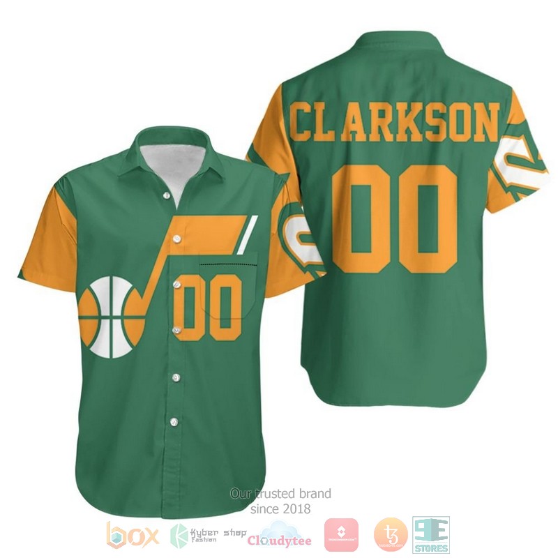 Jazz Jordan Clarkson 2020 21 Hawaiian Shirt