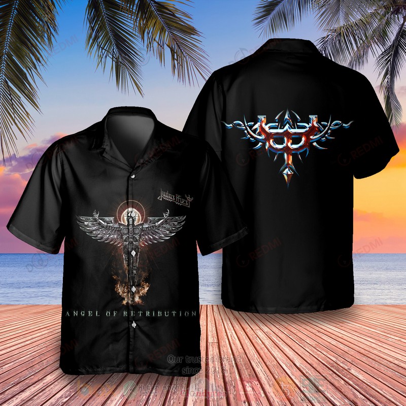 Judas Priest Angel Of Retribution Album Hawaiian Shirt 2