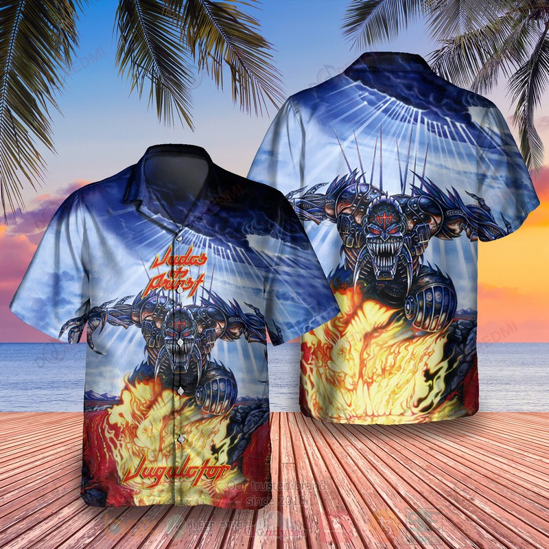 Judas Priest Jugulator 2 Album Hawaiian Shirt