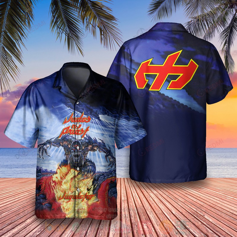 Judas Priest Jugulator Album Hawaiian Shirt 2