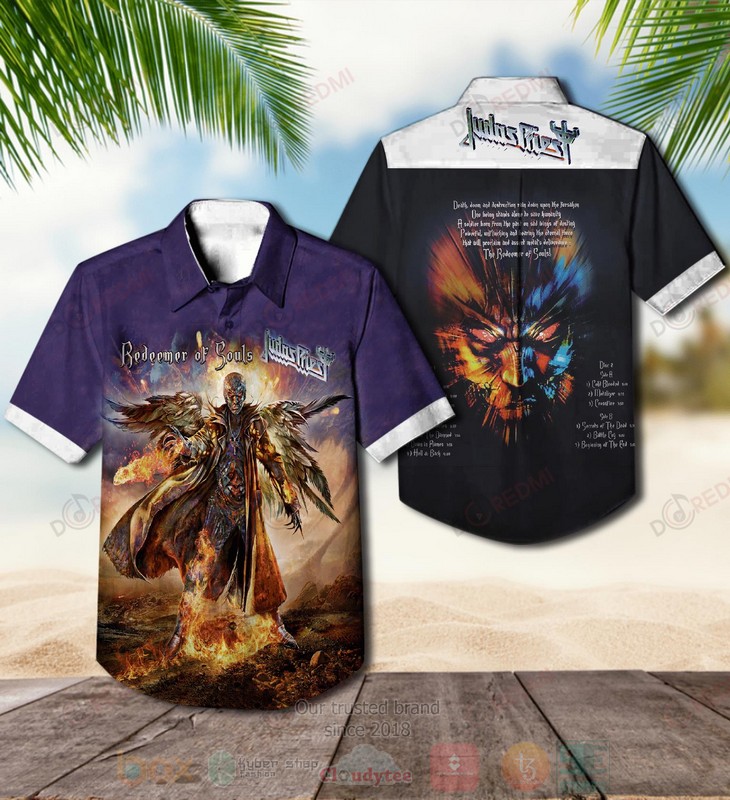 Judas Priest Redeemer Of Souls Hawaiian Shirt