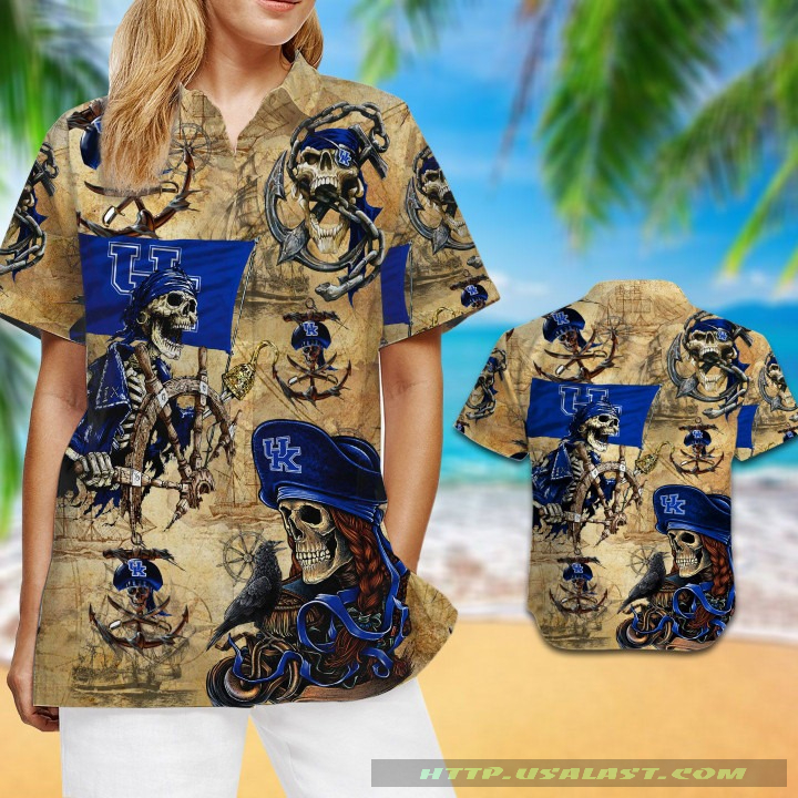 Kentucky Wildcats Ncaa Pirates Aloha Hawaiian Shirt