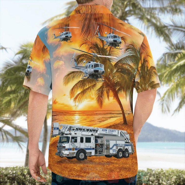 Kern County Fire Department Hawaiian Shirt 2