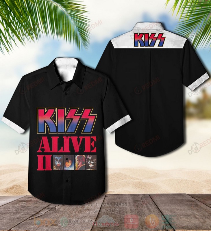 Kiss Alive 2 Hawaiian Shirt