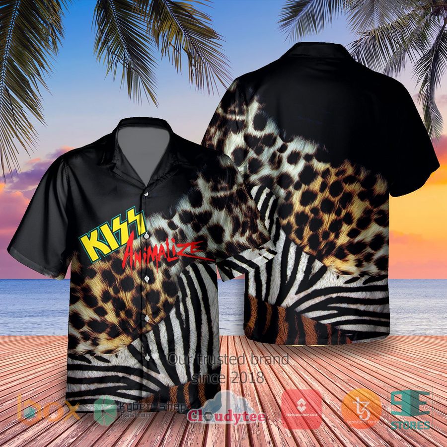 Kiss Animalize Album Hawaiian Shirt