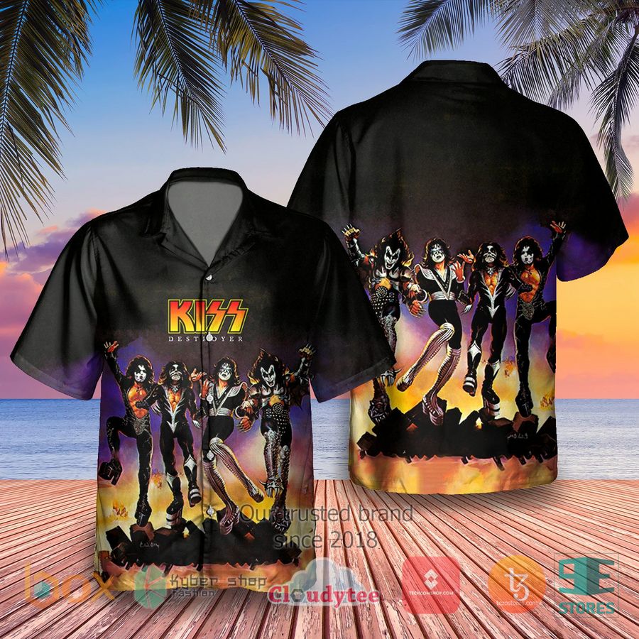 Kiss Destroyer Album Hawaiian Shirt