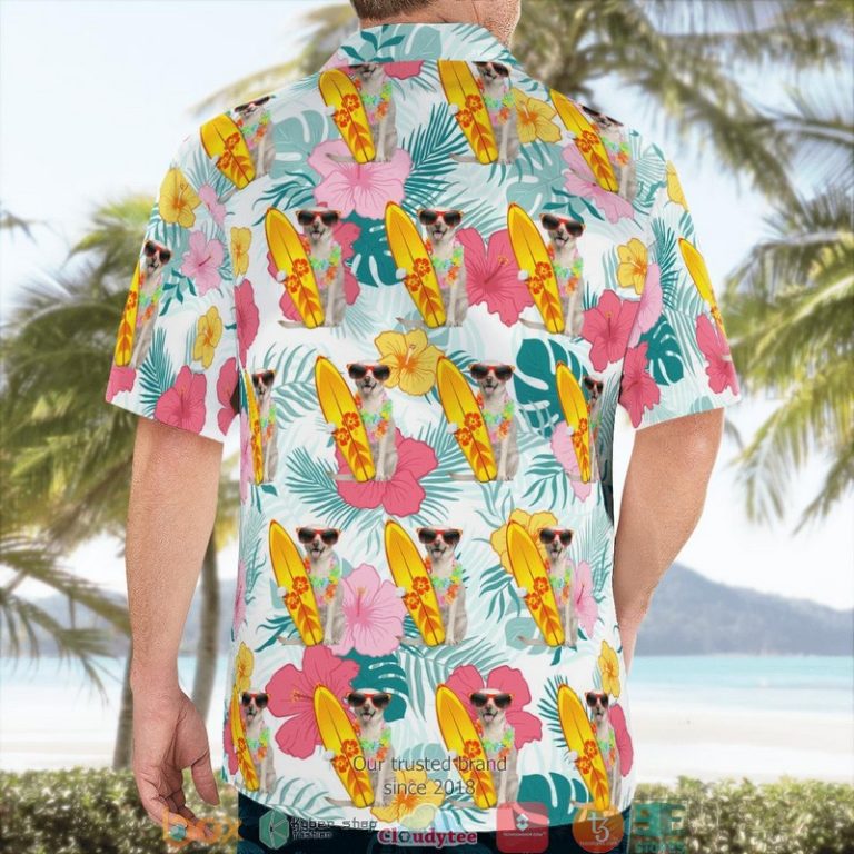 Labrador Retriever Surfing Beach Hawaiian Shirt