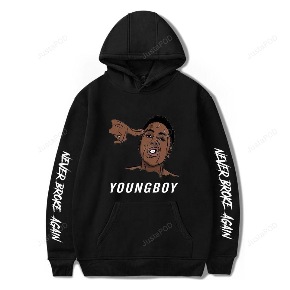 YoungBoy Printed 3D Hoodie For Men Women All Over 3D Printed Hoodie Top Rapper Sweatshirt