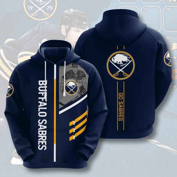 Buffalo Sabres Pullover And Zippered Hoodies Custom 3D Buffalo Sabres Graphic Printed 3D Hoodie All Over Print Hoodie For Men For Women