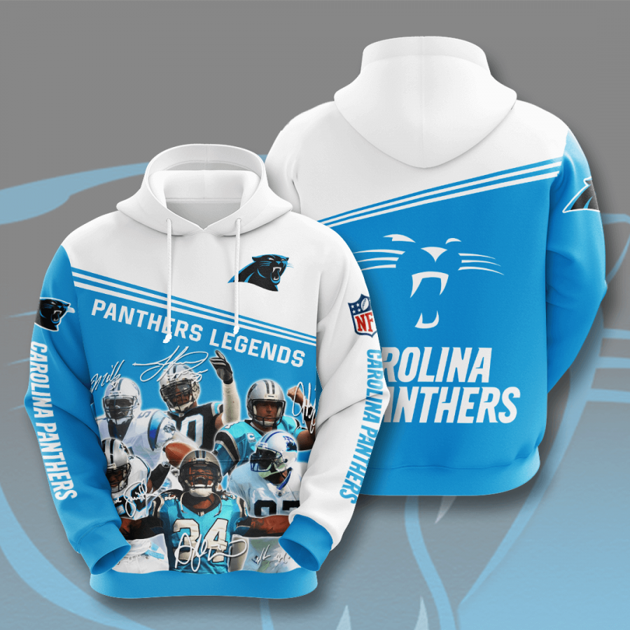 Carolina Panthers Legends 3D Printed Hoodie/Zipper Hoodie