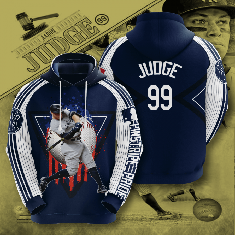 Aaron Judge New York Yankees 3D Printed Hoodie/Zipper Hoodie