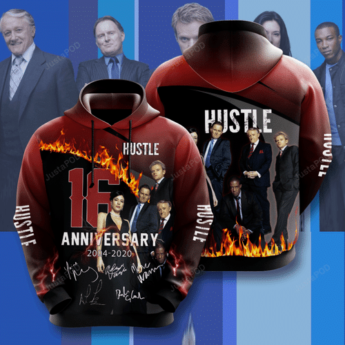 Hustle Movie Character Anniversary 16 Years 3D Hoodie For Men For Women, All Over Printed Hoodie Shirt 2020