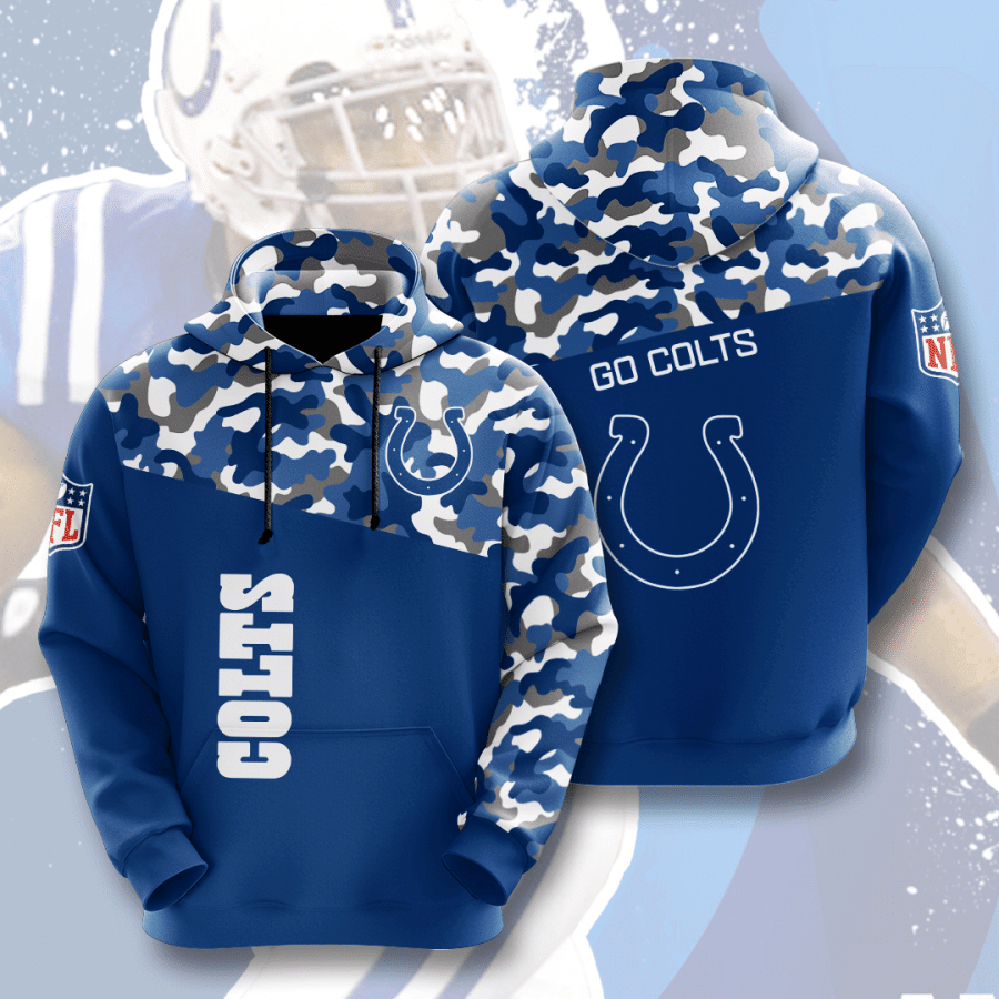 Indianapolis Colts 3D Hoodie