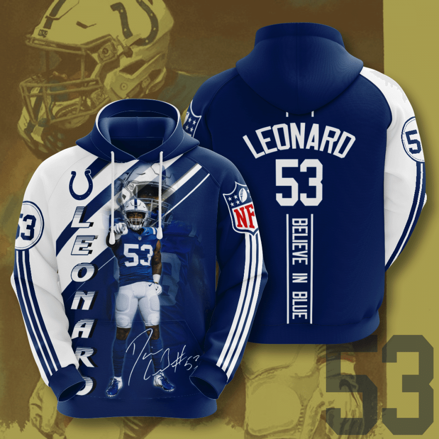 Indianapolis Colts 3D Hoodie