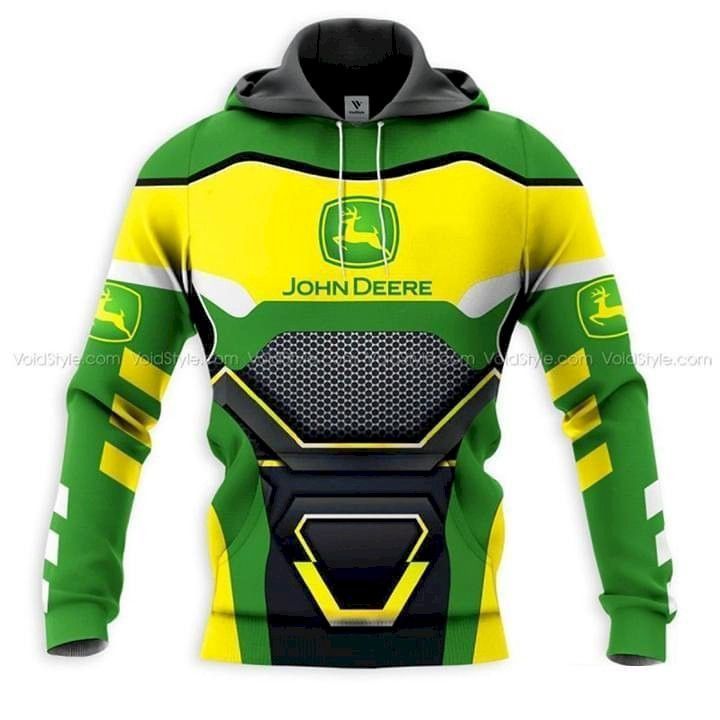 John Deere Pullover And Zippered Hoodies Custom 3D Graphic Printed 3D Hoodie All Over Print Hoodie For Men For Women